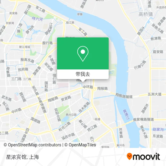 星浓宾馆地图