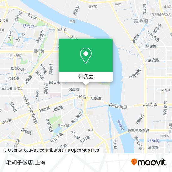 毛胡子饭店地图