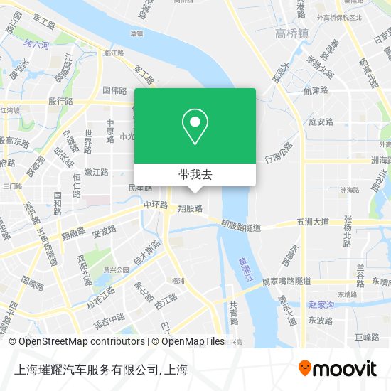 上海璀耀汽车服务有限公司地图