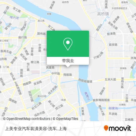 上美专业汽车装潢美容-洗车地图