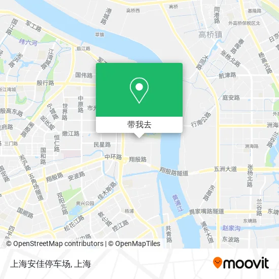 上海安佳停车场地图