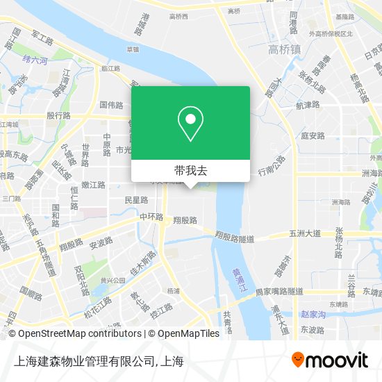 上海建森物业管理有限公司地图
