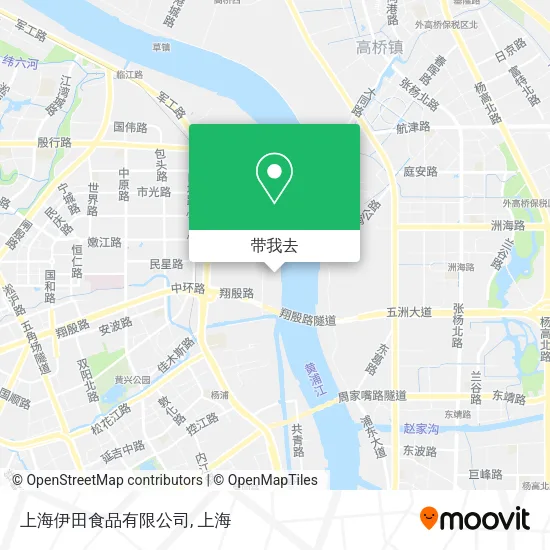 上海伊田食品有限公司地图