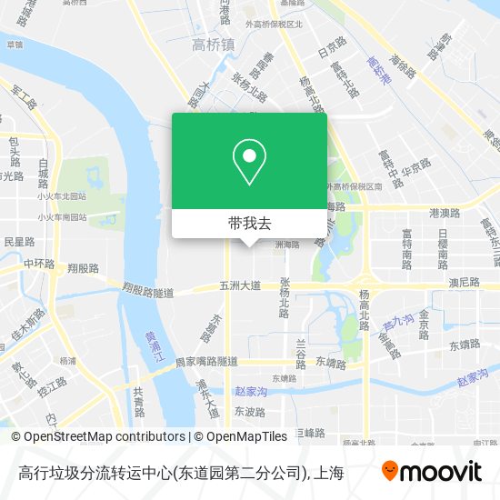 高行垃圾分流转运中心(东道园第二分公司)地图