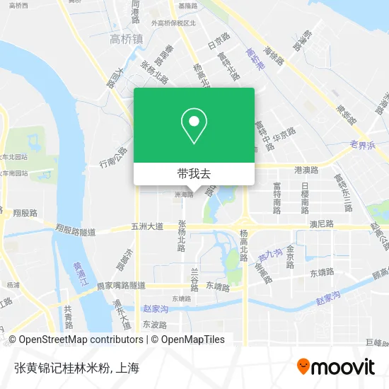 张黄锦记桂林米粉地图
