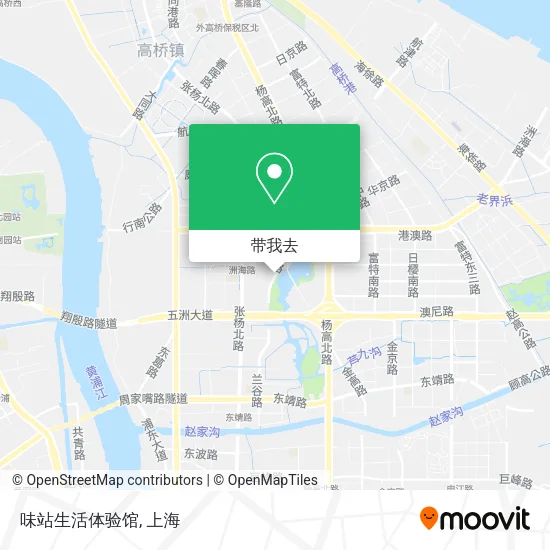 味站生活体验馆地图