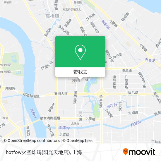 hotfow火釜炸鸡(阳光天地店)地图