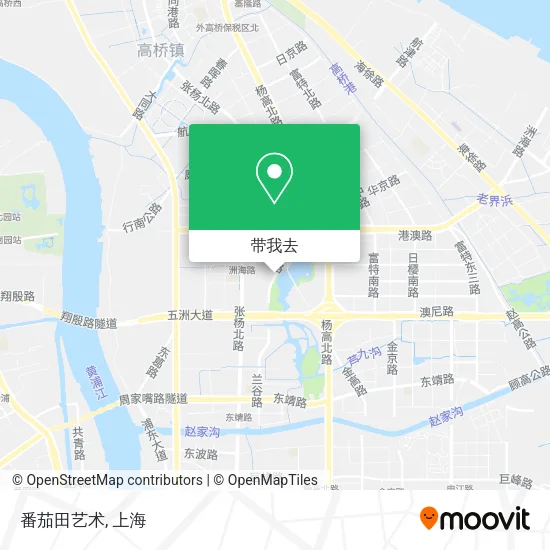 番茄田艺术地图