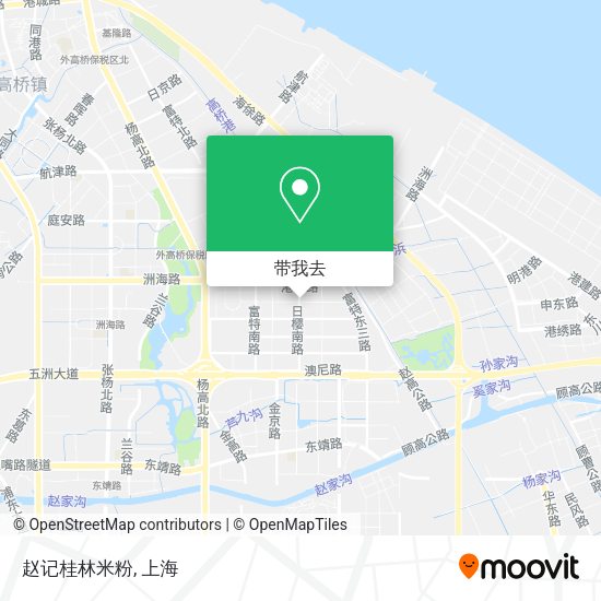 赵记桂林米粉地图