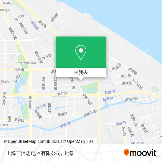 上海三浦思电器有限公司地图