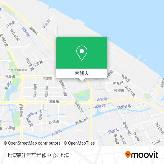 上海荣升汽车维修中心地图