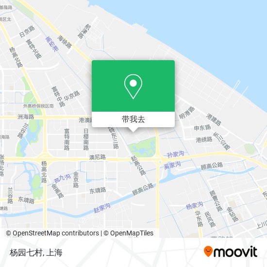 杨园七村地图