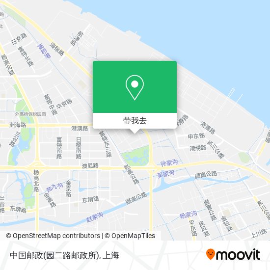 中国邮政(园二路邮政所)地图