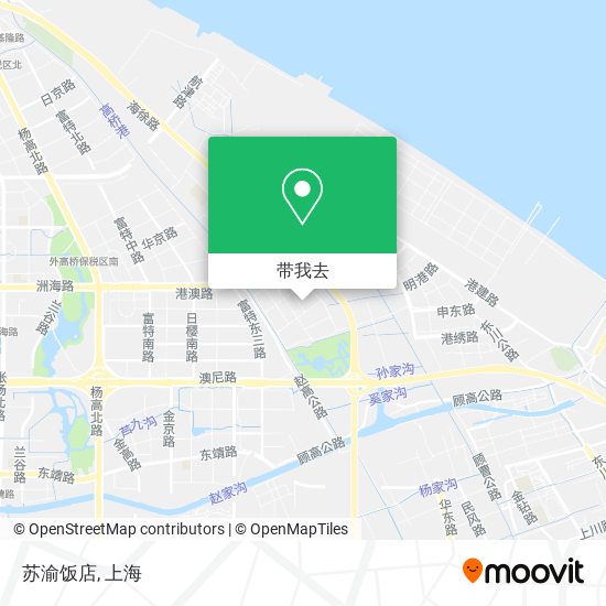 苏渝饭店地图