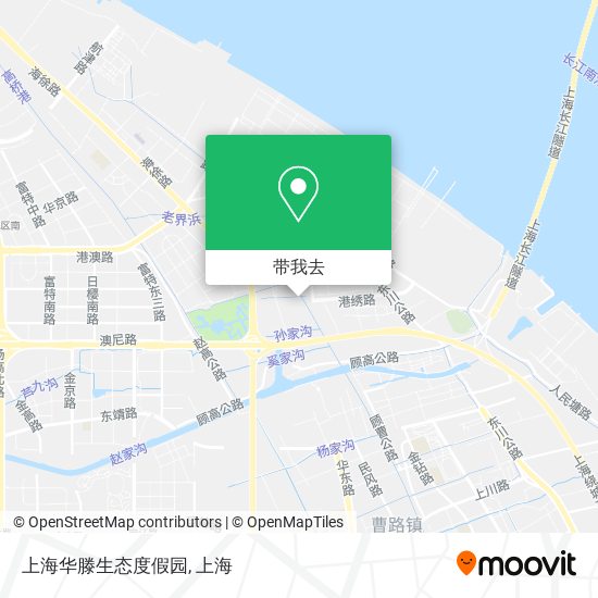 上海华滕生态度假园地图