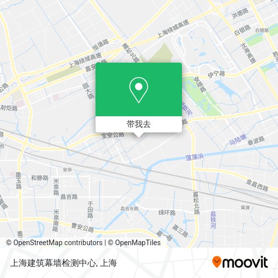 上海建筑幕墙检测中心地图