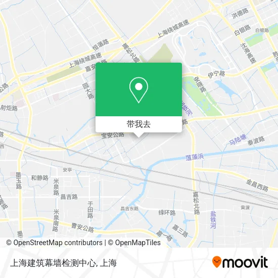上海建筑幕墙检测中心地图