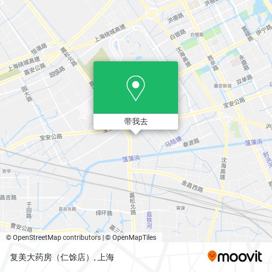 复美大药房（仁馀店）地图