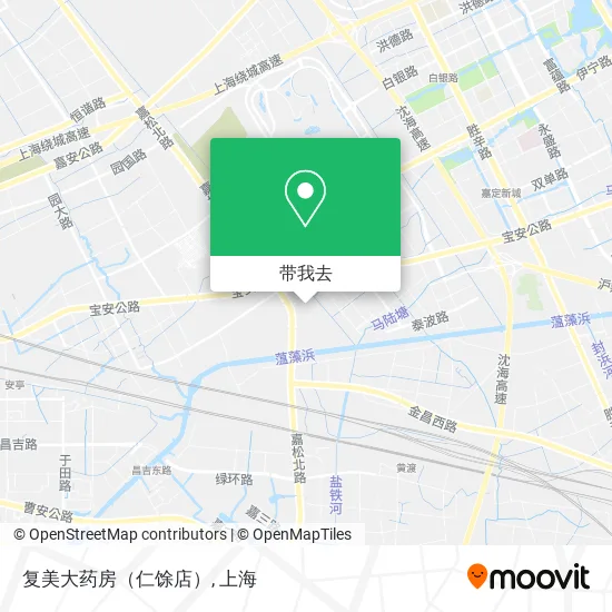 复美大药房（仁馀店）地图