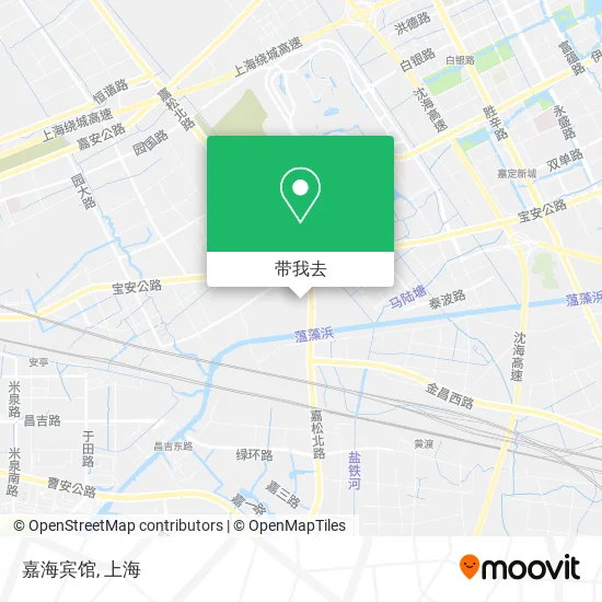 嘉海宾馆地图