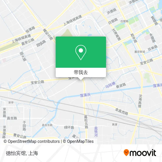 德怡宾馆地图