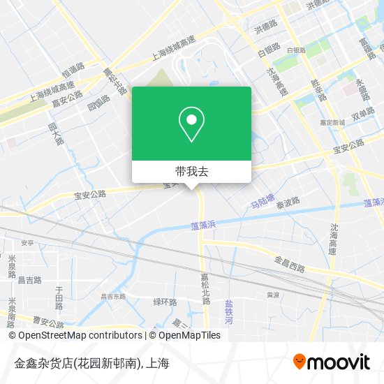 金鑫杂货店(花园新邨南)地图