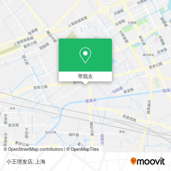 小王理发店地图