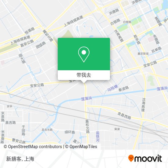 新膳客地图