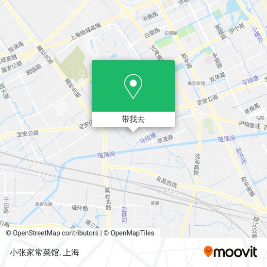 小张家常菜馆地图