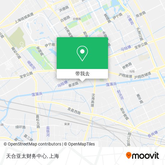天合亚太财务中心地图