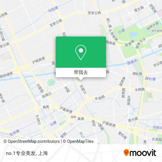 no.1专业美发地图