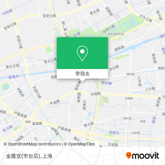 金匮堂(市台店)地图