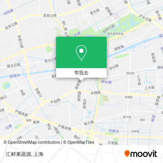 汇鲜果蔬源地图