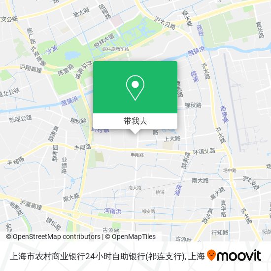 上海市农村商业银行24小时自助银行(祁连支行)地图
