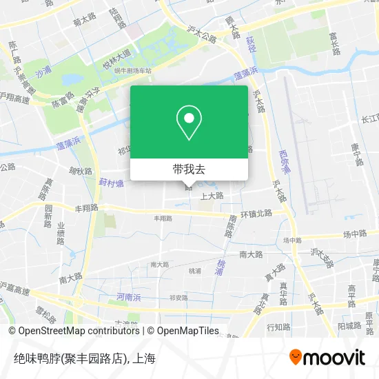 绝味鸭脖(聚丰园路店)地图
