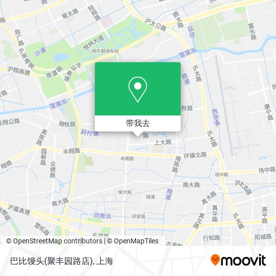 巴比馒头(聚丰园路店)地图