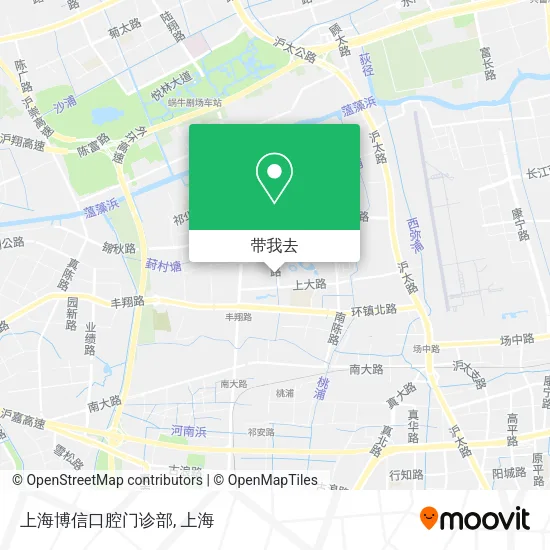 上海博信口腔门诊部地图