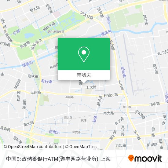 中国邮政储蓄银行ATM(聚丰园路营业所)地图