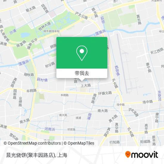 晨光烧饼(聚丰园路店)地图