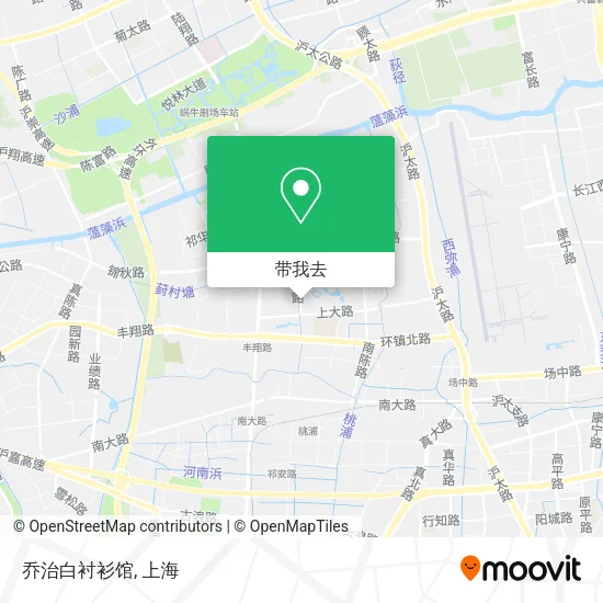 乔治白衬衫馆地图