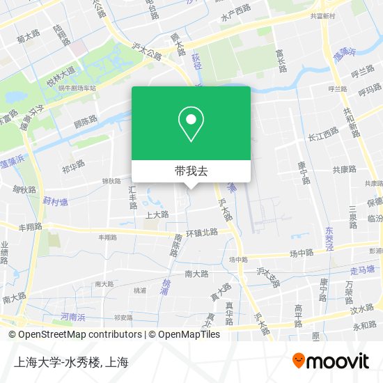 上海大学-水秀楼地图