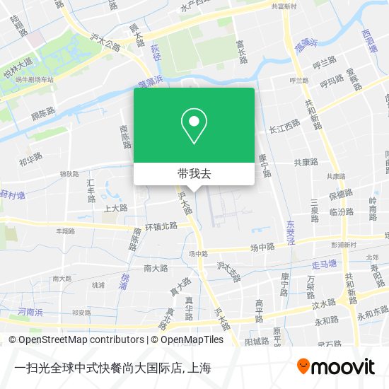 一扫光全球中式快餐尚大国际店地图