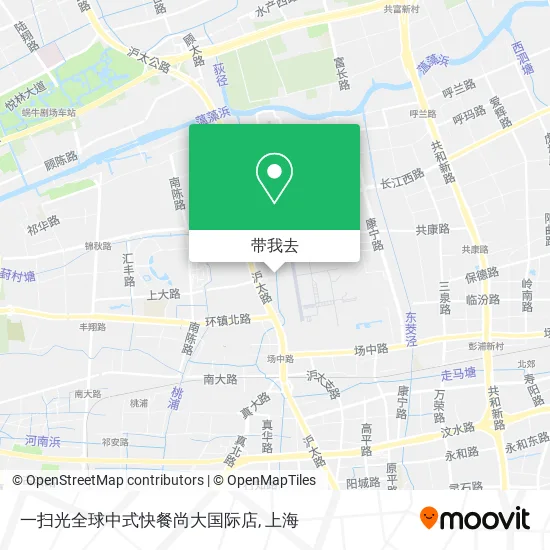 一扫光全球中式快餐尚大国际店地图