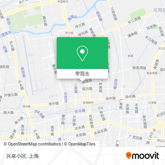 兴泉小区地图