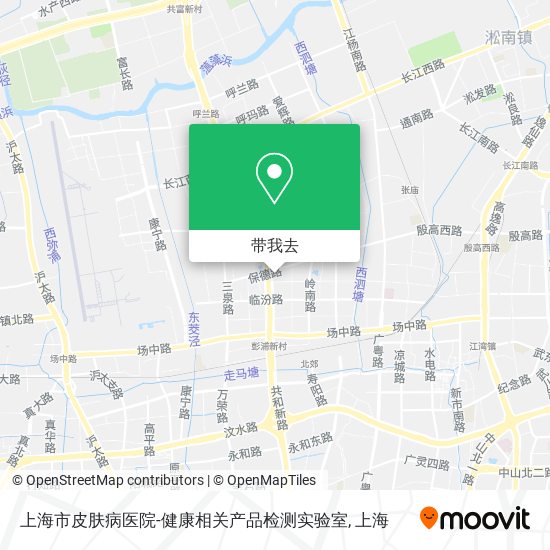 上海市皮肤病医院-健康相关产品检测实验室地图