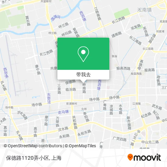 保德路1120弄小区地图