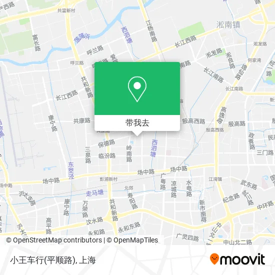 小王车行(平顺路)地图
