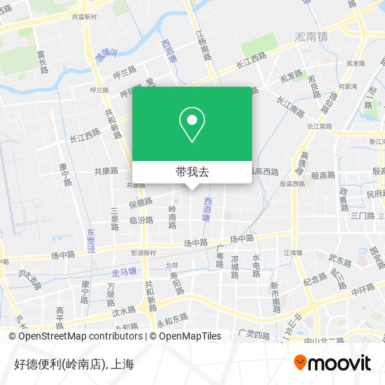 好德便利(岭南店)地图