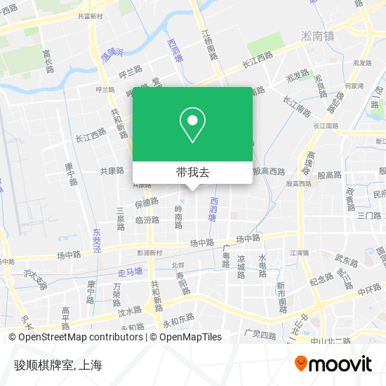 骏顺棋牌室地图