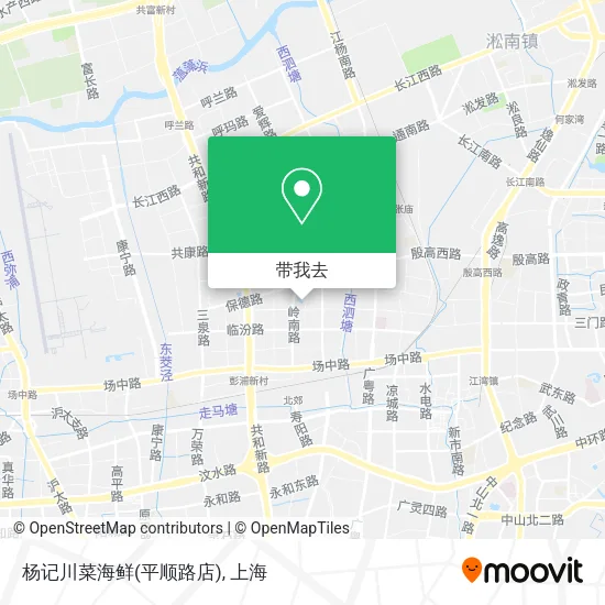 杨记川菜海鲜(平顺路店)地图